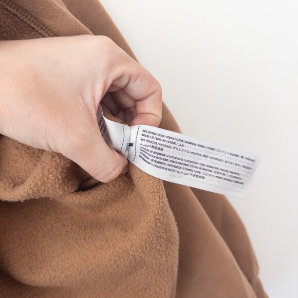 Abercrombie & Fitch Cropped Bell Sleeve Crewneck Sweatshirt, Size Medium - Picture 5 of 5